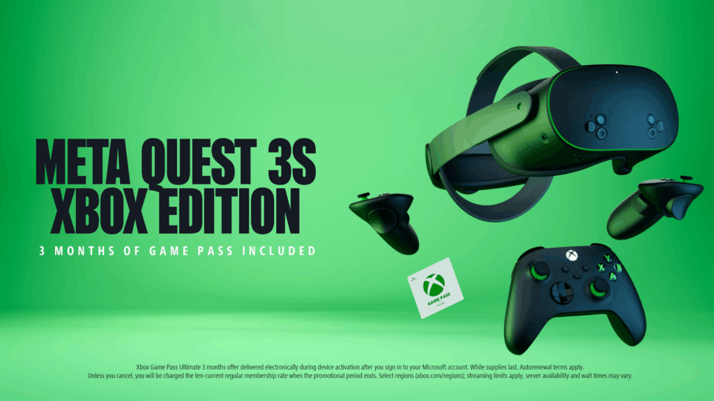 Meta Quest 3S Xbox Edition: successo immediato e ultime disponibilità nei negozi partner 8 Meta Quest 3S Xbox Edition