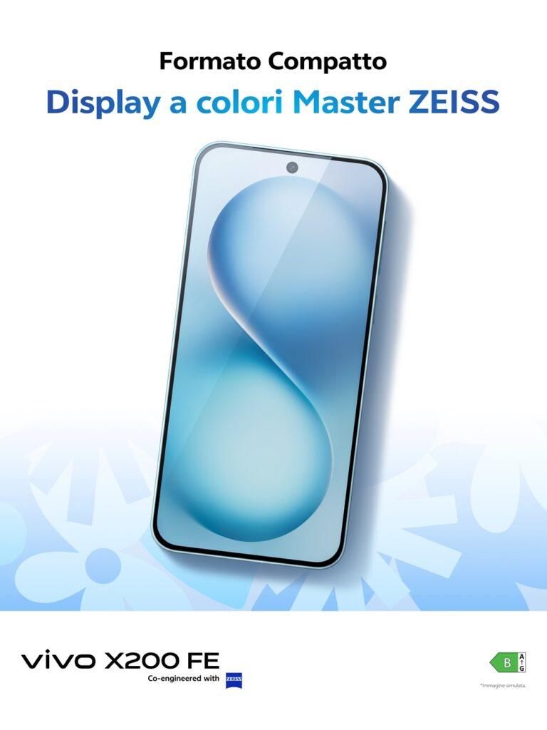 vivo X200 FE in Italia: flagship in un formato compatto per tutti 9 vivo X200 FE ITA Display ZEISS Color Image