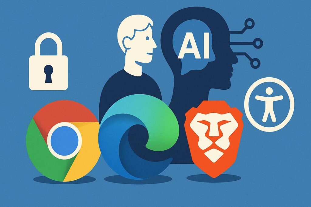 Sicurezza, accessibilità e AI collaborativa per Chrome, Edge e Brave 2 Image 1 lug 2025 08 19 10