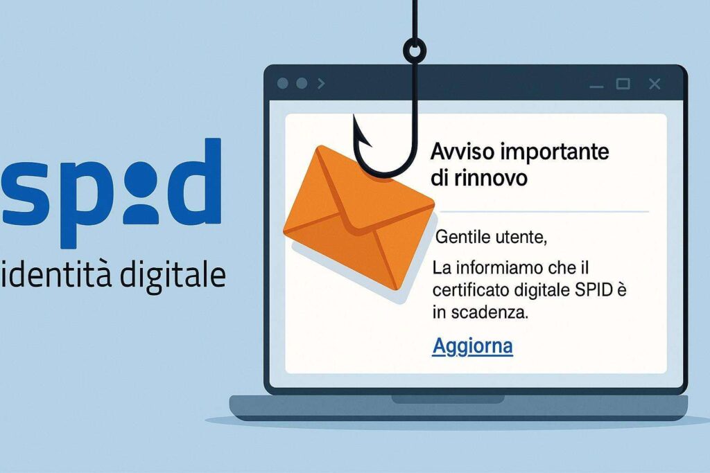Spid nel mirino con email fraudolente su certificati digitali 2 Image 10 lug 2025 22 00 20