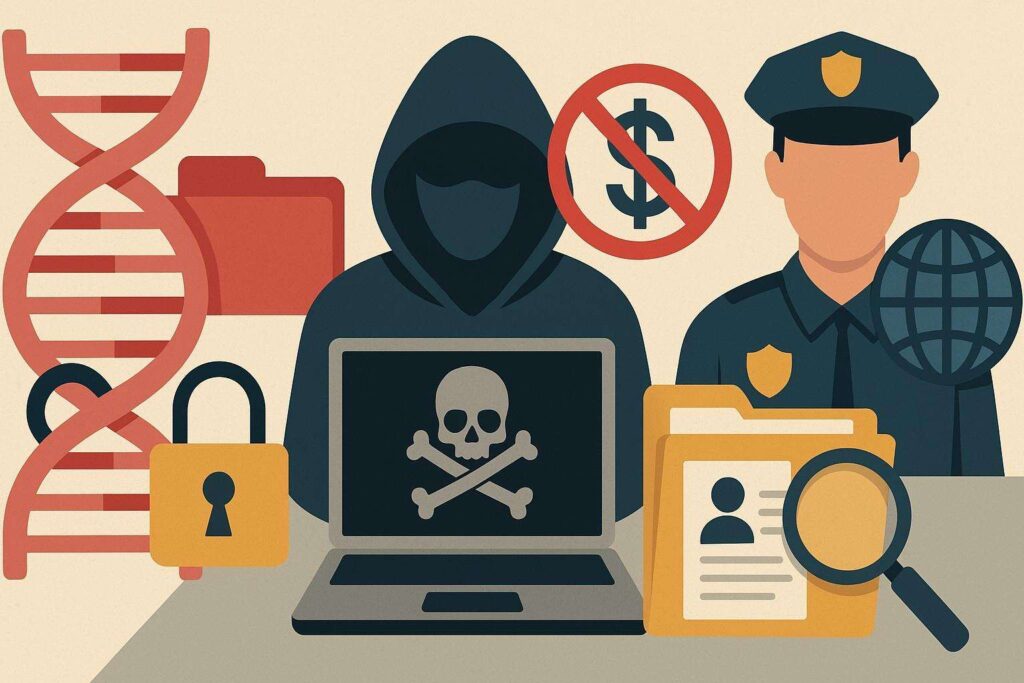 Acquisizione di 23andMe, indagini su estorsioni ransomware e arresti di hacker in Spagna 2 Image 3 lug 2025 09 06 52