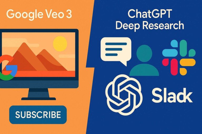 Google Veo 3 per tutti e ChatGPT Deep Research potenza il sistema di ricerca 2 Image 5 lug 2025 08 13 25