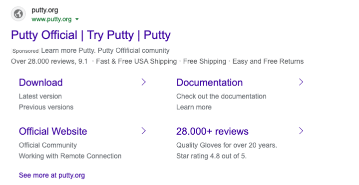 SEO poisoning, trojanizzazione di PuTTY e WinSCP colpiscono IT in Europa 6 image 120