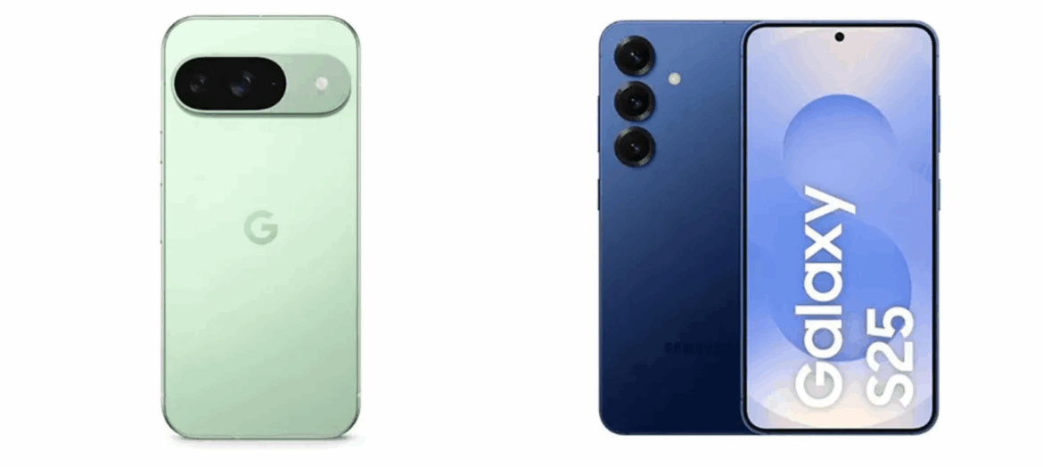 Google Pixel 10 vs Samsung Galaxy S25: quale scegliere?