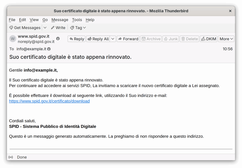 Spid nel mirino con email fraudolente su certificati digitali 7 image 196
