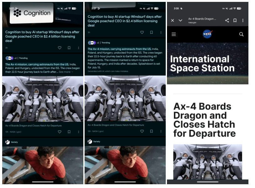 Google potenzia AI summaries in Discover e NotebookLM ed unisce ChromeOS ad Android 6 image 269
