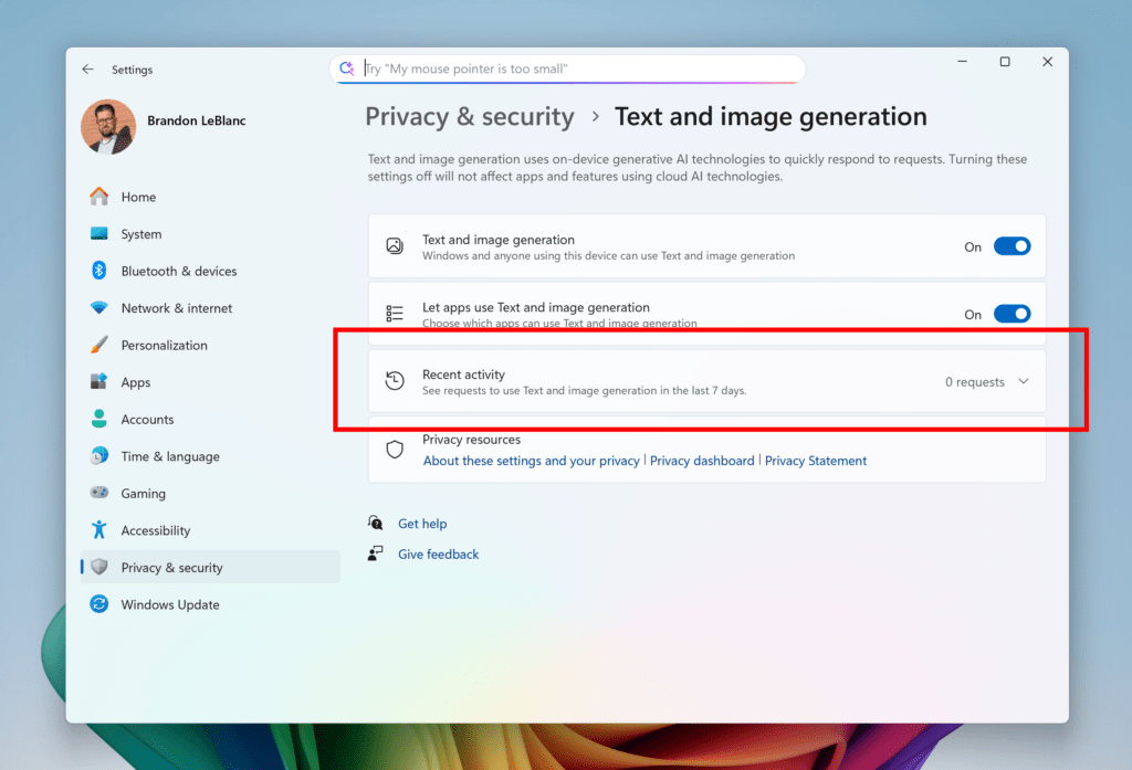 Microsoft aggiorna Windows 11 con AI locale e nuove build per Dev, Beta e Canary 9 image 382