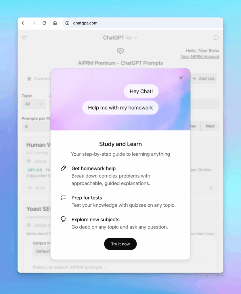 OpenAI lancia Study Together su ChatGPT per esami e sviluppa Sora 2 per sfidare Google Veo 3 6 image 450