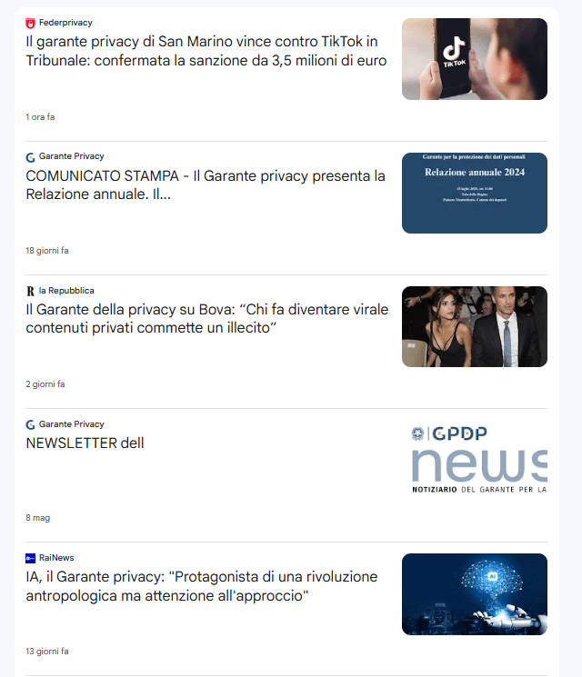 Il dossier fantasma non agita il Garante Privacy: silenzi e potere coprono malumori del settore 7 image 545
