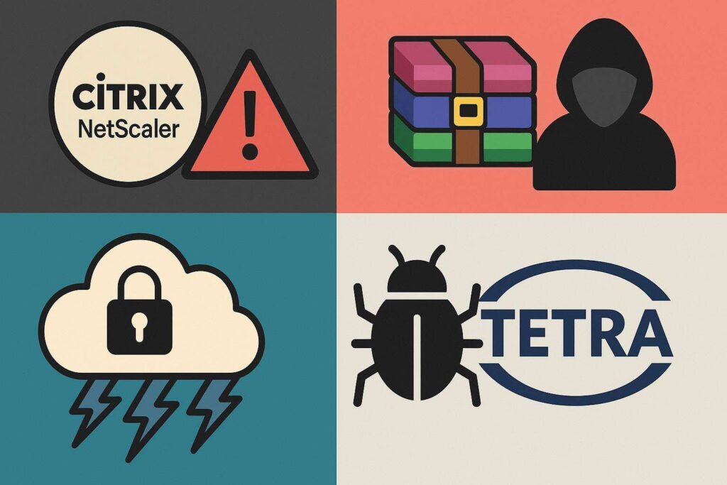 Vulnerabilità Citrix e WinRAR, Microsoft introduce recovery cloud e falle TETRA 2 Image 12 ago 2025 11 55 44