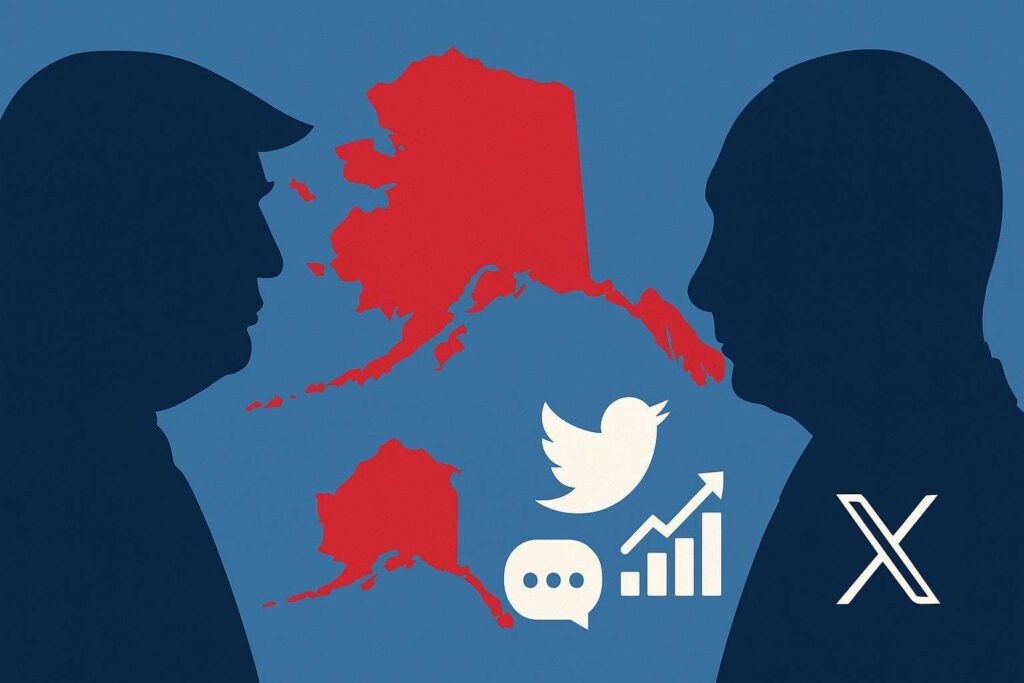 Putin-Trump su X: l'Alaska premia l'americano, ma c'è rancore social verso il russo 2 Image 17 ago 2025 08 14 22