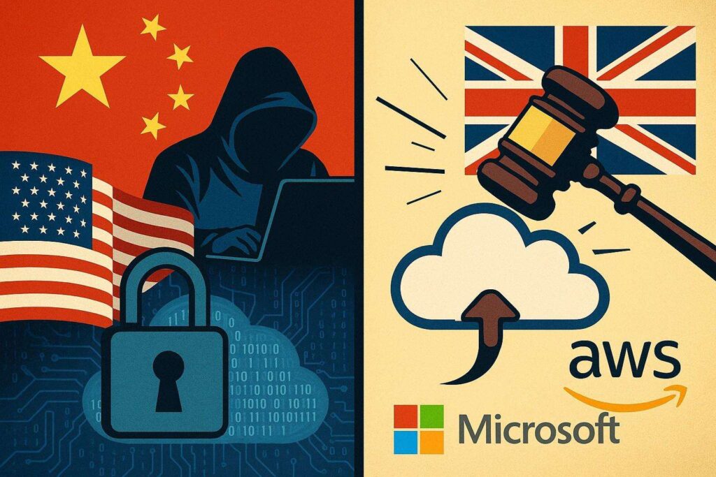 Cina accusa USA di cyber-spionaggio, UK regola AWS e Microsoft 2 Image 2 ago 2025 09 13 39