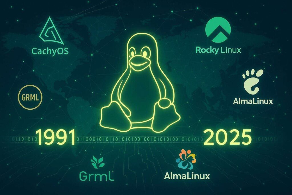 Linux celebra 34 anni con nuove release AlmaLinux e Rocky Linux 2 Image 25 ago 2025 18 47 21