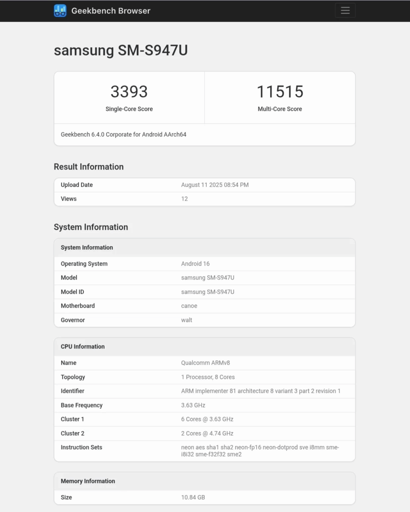 Galaxy S25 e Fold Z con One UI 8, arriva l'A17 e si attende la bomba S26 Edge 13 image 214