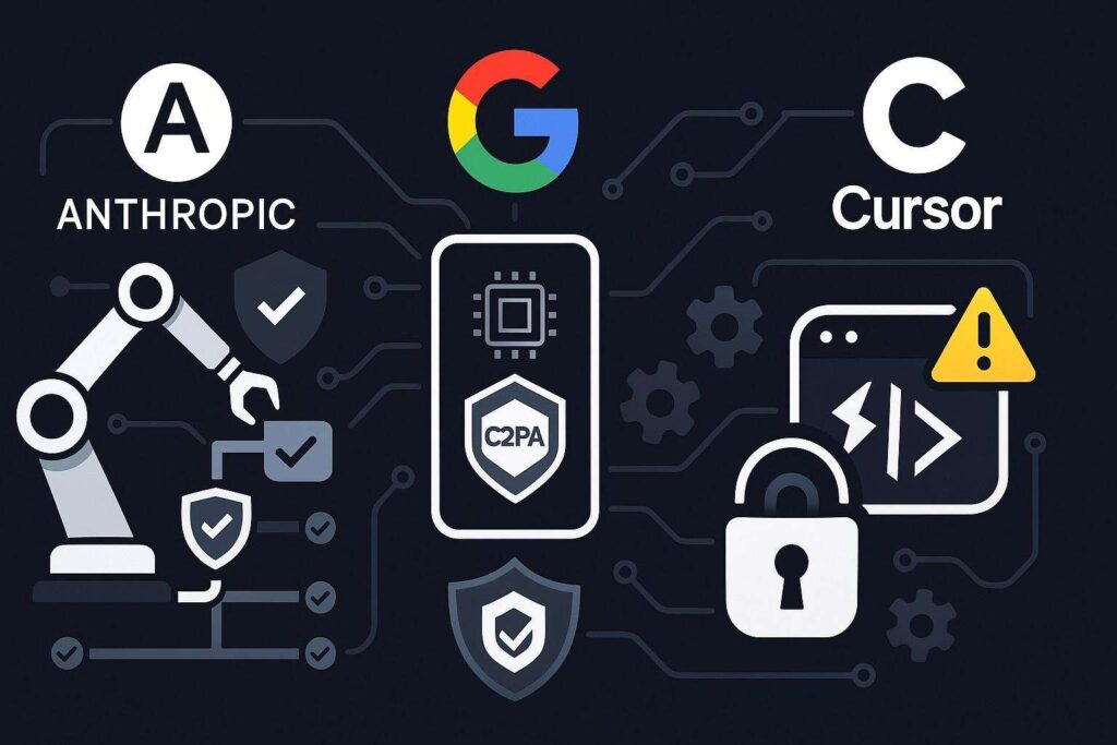 AI e sicurezza: Anthropic si corregge da solo, Pixel 10 certifica le foto e i rischi di Cursor 2 Image 11 set 2025 11 13 37