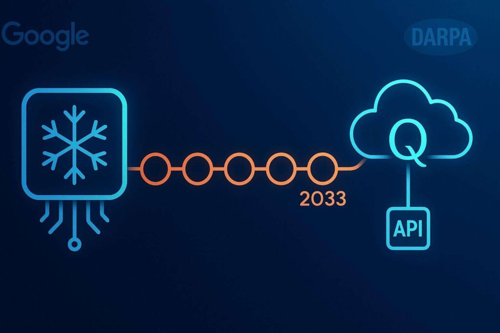 Google Quantum AI entra nel DARPA QBI: fault-tolerance entro il 2033 2 Image 14 set 2025 17 23 59