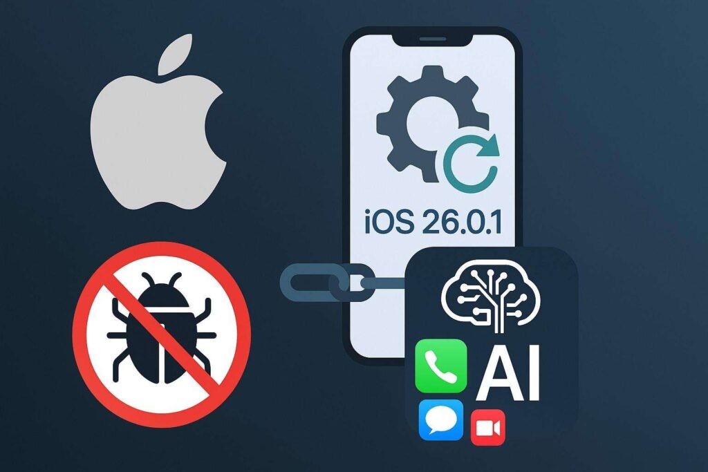 Apple prepara iOS 26.0.1 con fix e app AI 2 Image 29 set 2025 19 17 49