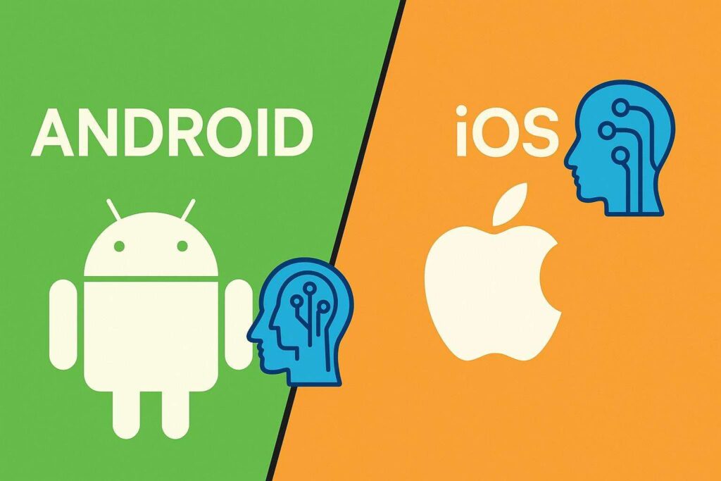 Android e iOS si distinguono per filosofia apertura e intelligenza artificiale