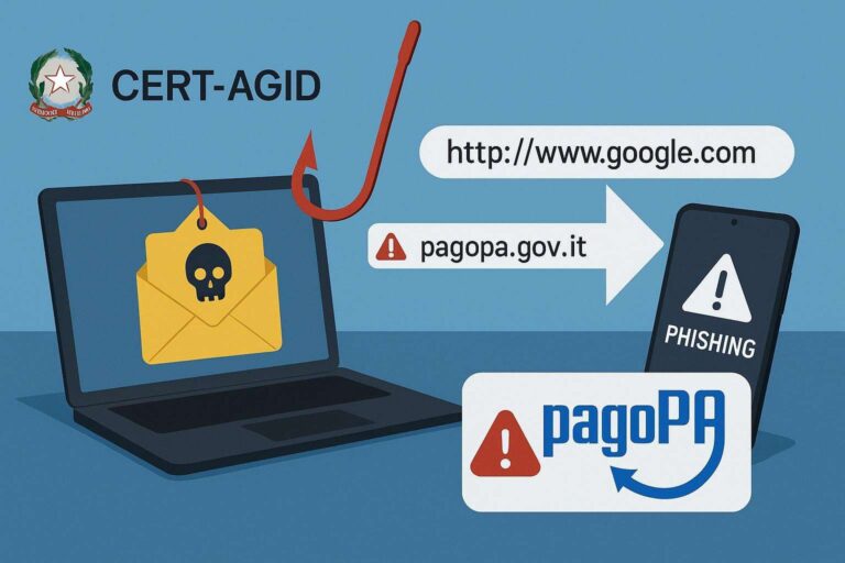 Campagne malevole sfruttano open redirect contro PagoPA. Le ultime dal CERT AGID