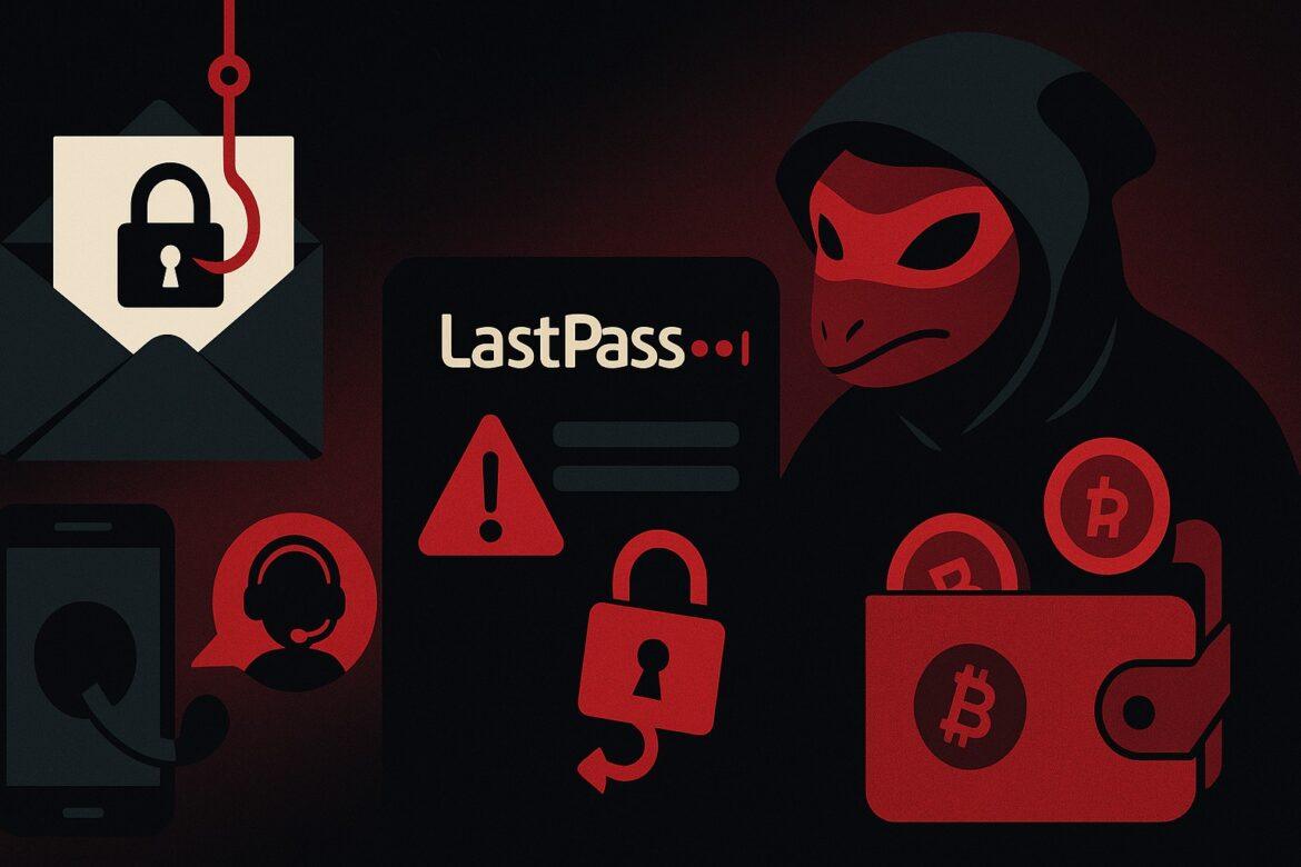 CryptoChameleon lancia una campagna phishing globale contro clienti LastPass