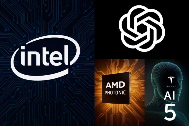 Intel riduce 35.500 posti Anthropic espande su TPU AMD accelera la fotonica e Tesla svela AI5