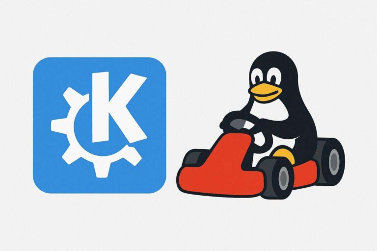KDE Plasma 6.5 SuperTuxKart 1.5