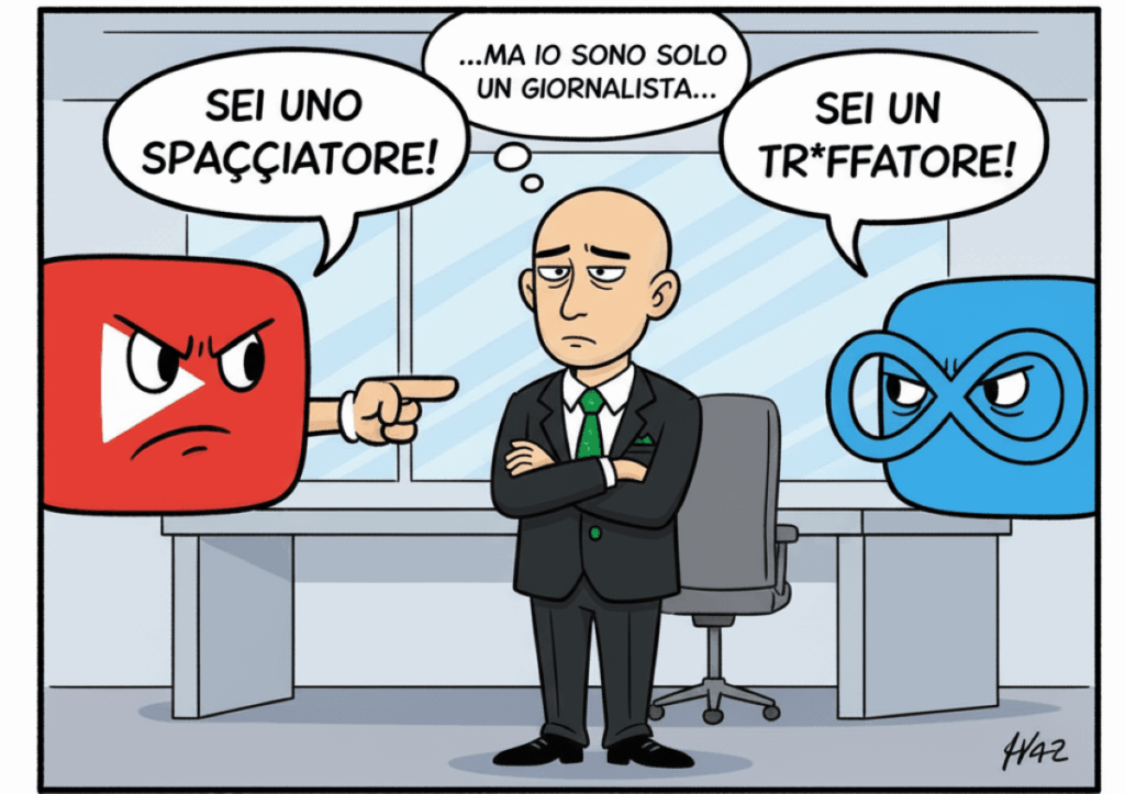 La democrazia digitale di YouTube e Meta tra metodo mafioso e algoritmo cinese