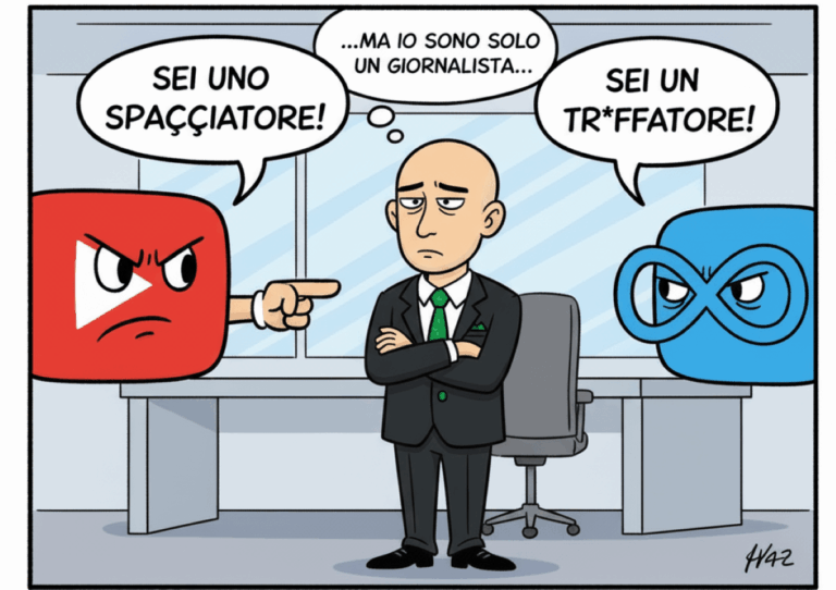 La democrazia digitale di YouTube e Meta tra metodo mafioso e algoritmo cinese