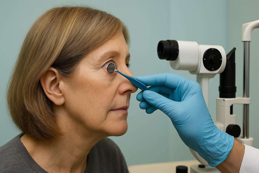 Limpianto fotovoltaico subretinale PRIMA ripristina la visione centrale in pazienti con atrofia geografica da AMD 1