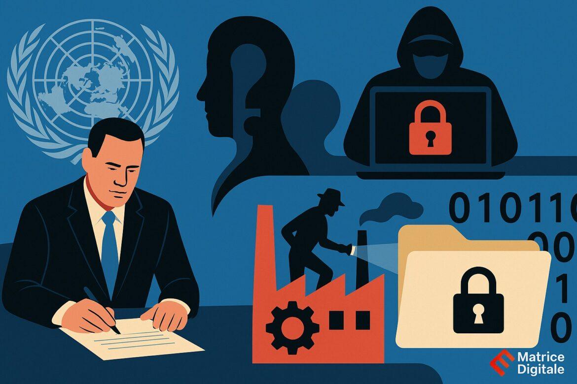 ONU firma la prima convenzione globale contro il cybercrime