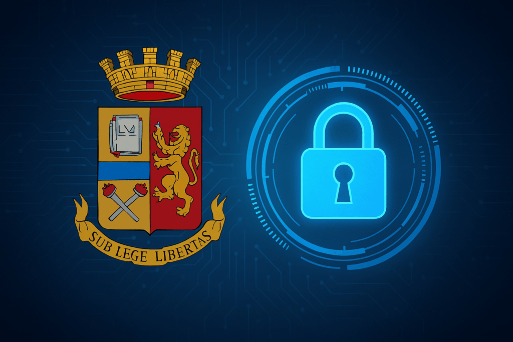 Polizia di Stato logo cyber