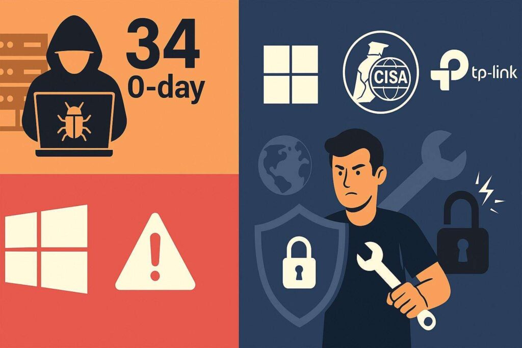 Ricercatori sfruttano 34 zero day a Pwn2Own Ireland 2025 mentre Microsoft CISA e TP Link affrontano gravi vulnerabilita e patch urgenti