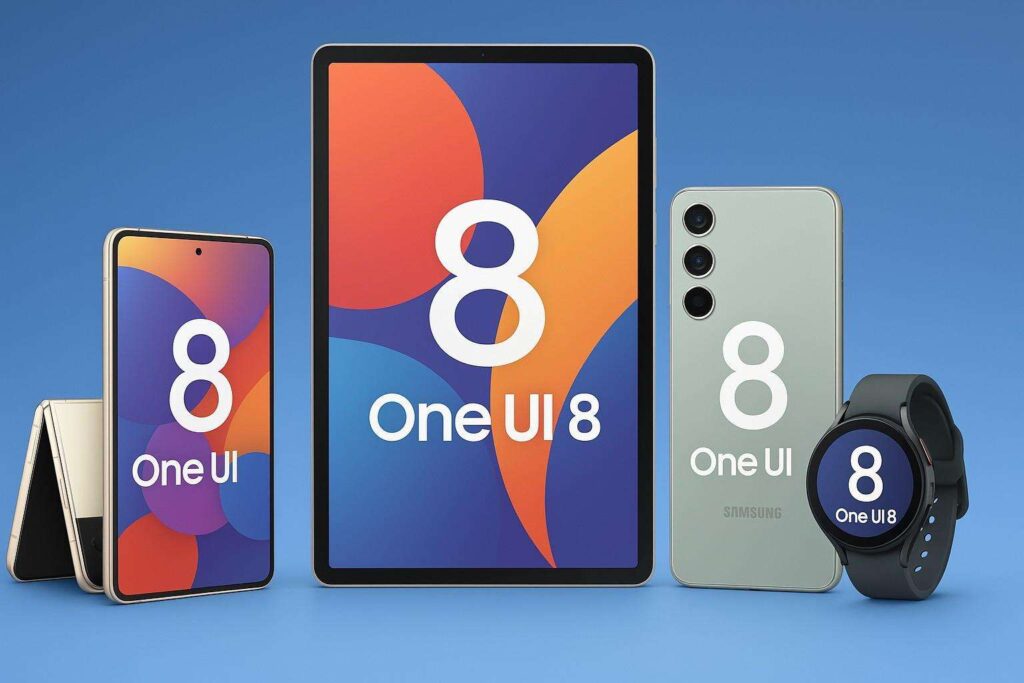 Samsung One UI 8 su Galaxy Z Tab A series e Watch