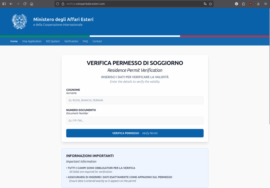 Phishing colpisce cittadini stranieri in Italia sfruttando la novità Entry/Exit (EES) 6 image 419