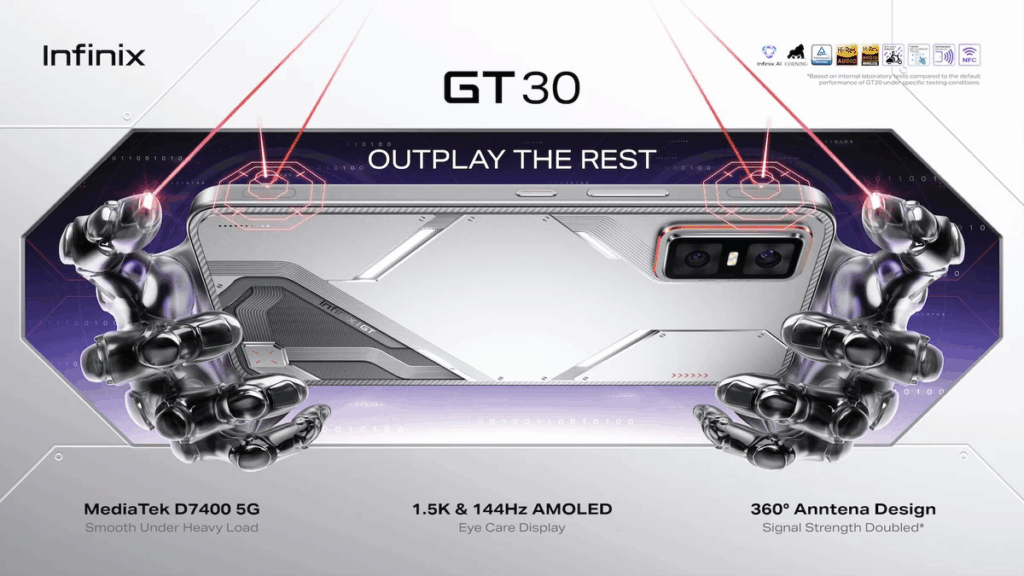 Infinix GT 30 eccelle in immersione totale 6 image 531