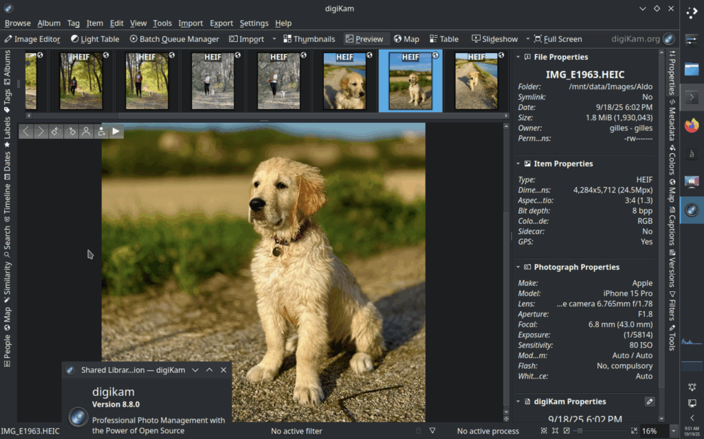 Aggiornamenti software potenziano Linux: novità da DigiKam 8.8 e Gnome 49.1 6 image 582