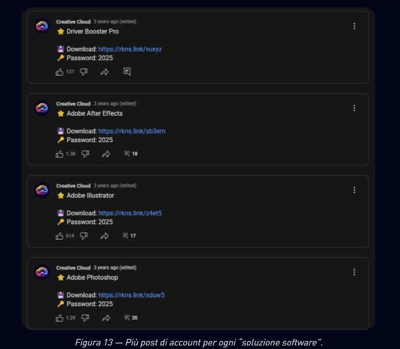 YouTube Ghost Network diffonde malware attraverso video su hack e crack software 12 image 722