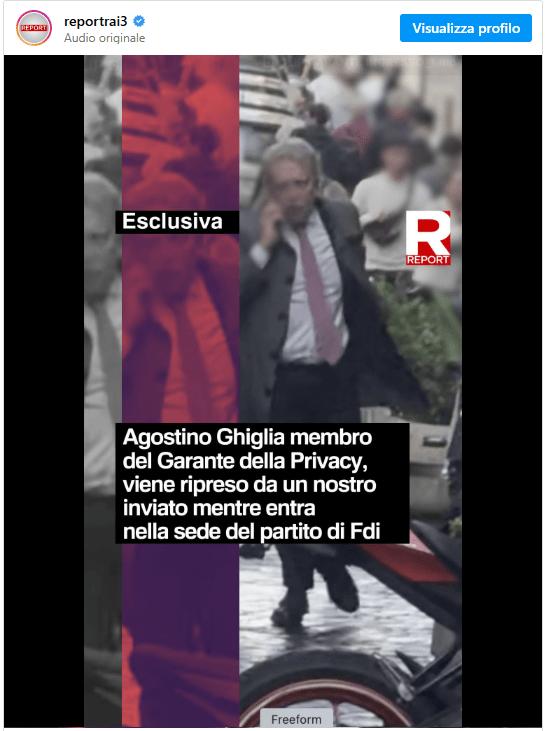 Garante privacy risponde all'indiscrezione di Report su Ghiglia e sulla sanzione decisa da FDI 6 image 782
