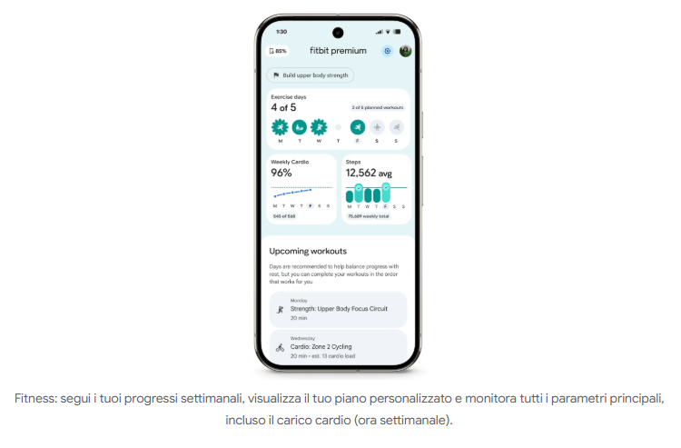 Fitbit lancia coach salute personale potenziato da Gemini in preview pubblica 8 image 830