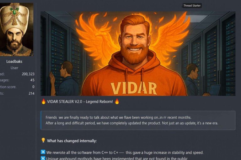 vidar stealer 2.0