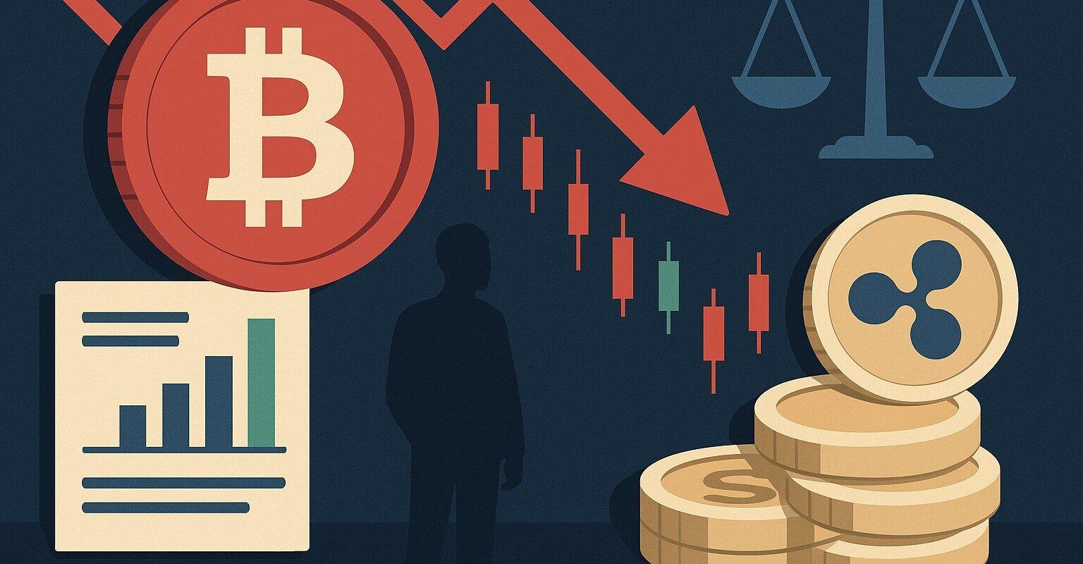Bitcoin entra in bear market mentre arrivano ETF su XRP