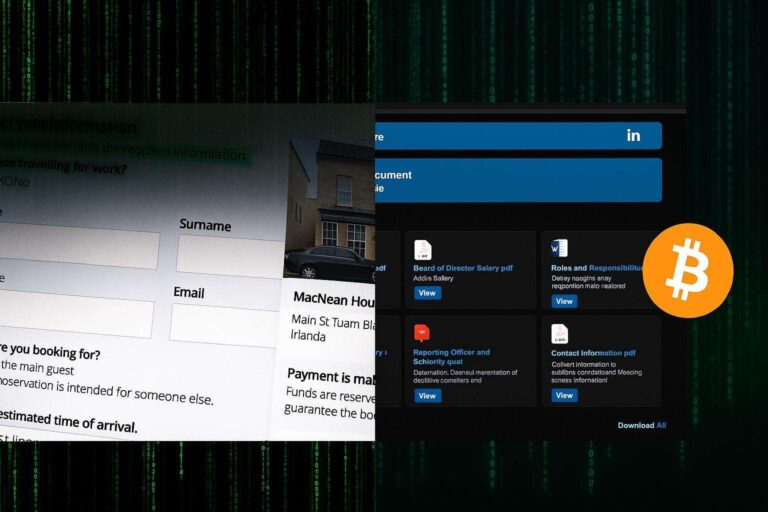 Campagne phishing globali colpiscono viaggiatori su Booking e professionisti LinkedIn 8 Campagne phishing 2025 colpiscono ospiti hotel e dirigenti LinkedIn con domini falsi e attacchi AitM che rubano carte e credenziali MFA