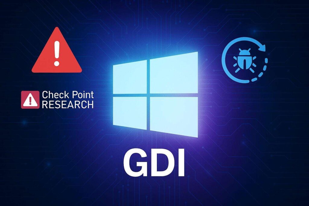 Check Point Research scopre tre vulnerabilita critiche nel sistema grafico Windows GDI