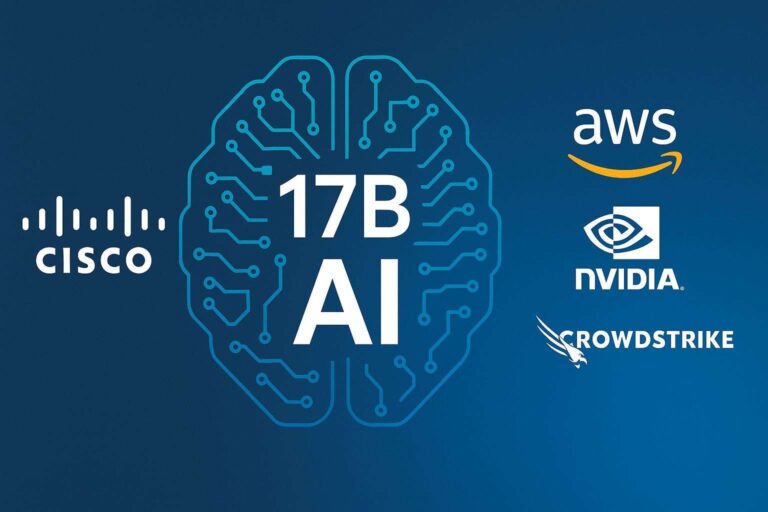 Cisco, modello AI da 17 miliardi di parametri e più StartUp cyber con AWS, Nvidia e CrowdStrike 10 Cisco lancia modello AI da 17 miliardi di parametri per cybersecurity e collabora con AWS Nvidia e CrowdStrike nel nuovo accelerator globale