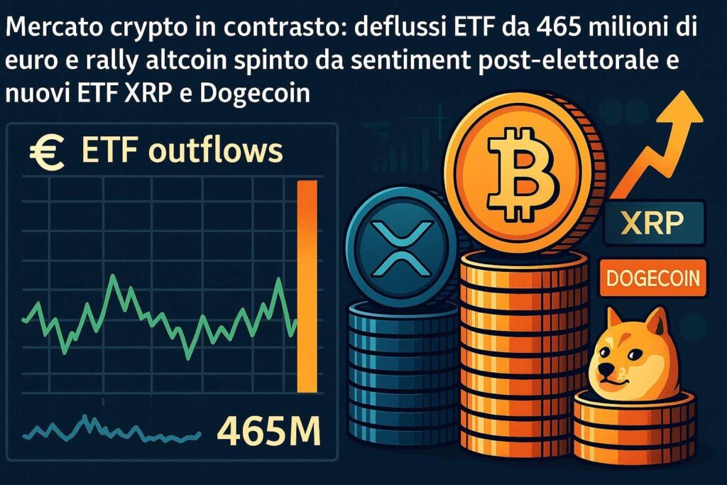Criptovalute tra vendite massive di ETF e sorprendenti rally delle altcoin 2 Criptovalute tra vendite massive di ETF e sorprendenti rally tra le altcoin