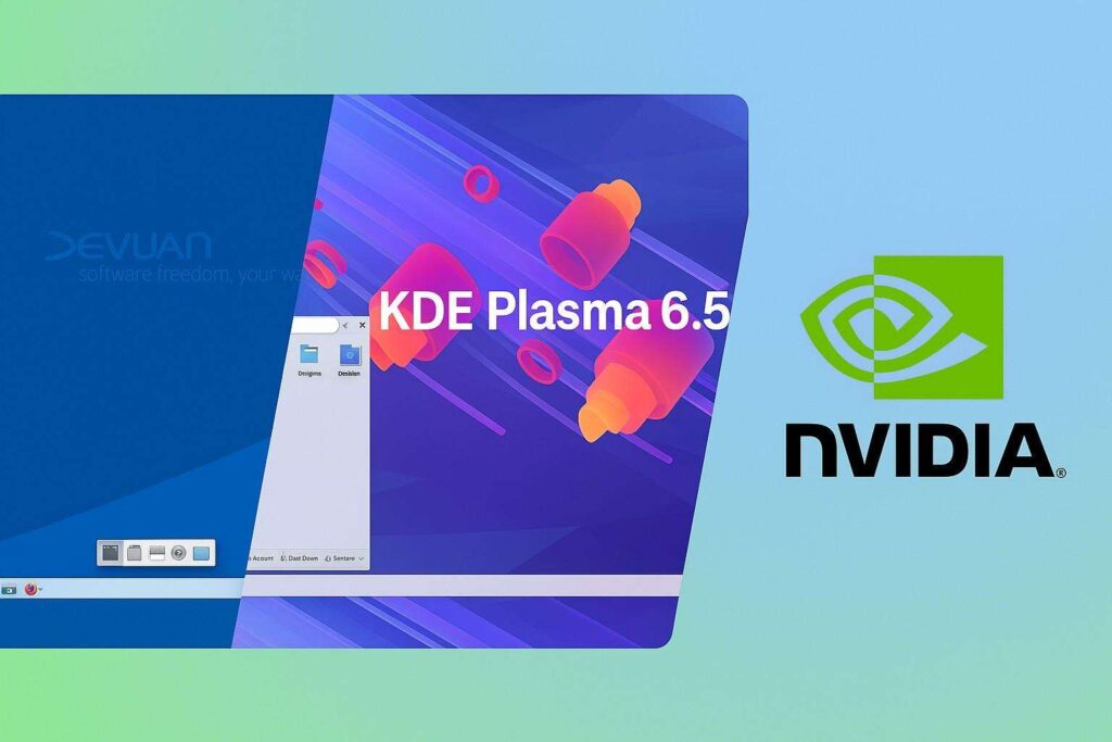 Devuan 6.0 Excalibur Plasma 6.5.2 e driver NVIDIA 580.105.08 per gaming