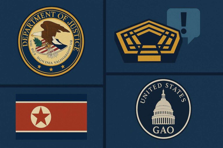 DoJ contro truffe nordcoreane e allarmi GAO sui leak social dei segreti del Pentagono 6 DoJ ottiene condanne per truffe IT nordcoreane mentre GAO
