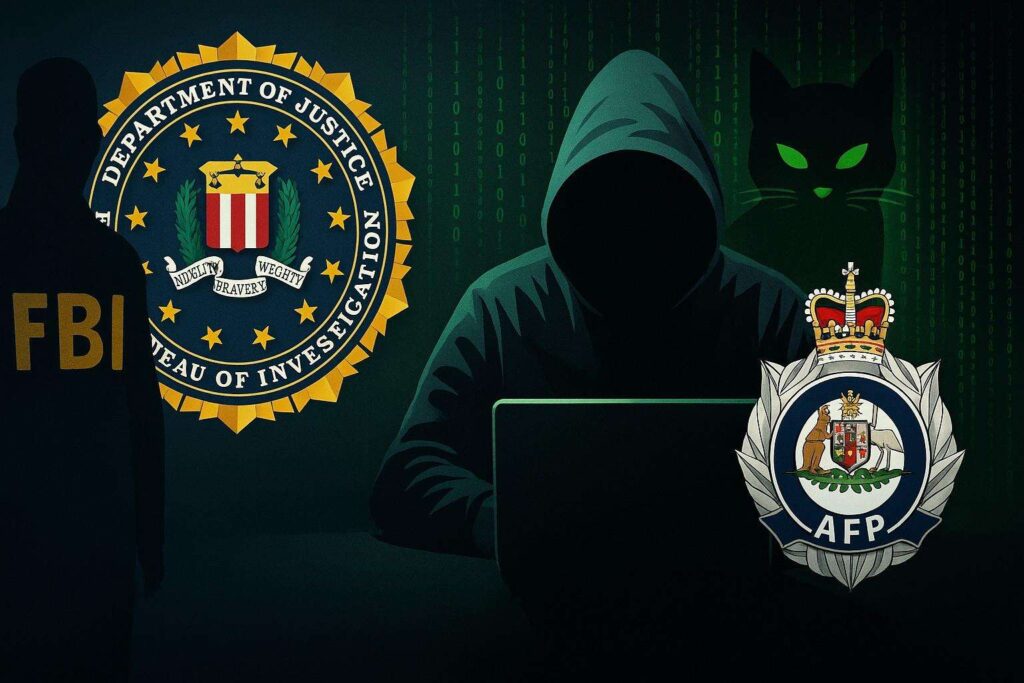 FBI e AFP BlackCat USAAustralia AN0M