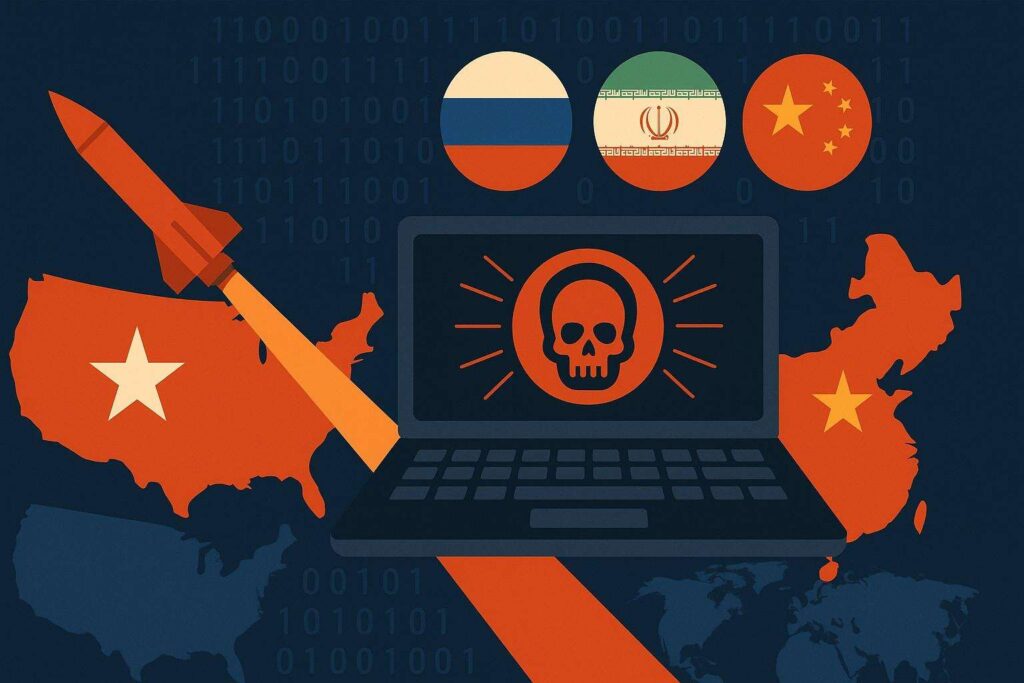 Minacce cyber via LinkedIn in UK e strategia offensiva Usa contro attori ostili da Cina e Iran 2 Gli Usa preparano una strategia cyber offensiva mentre Cina Russia e Iran integrano cyber e attacchi fisici