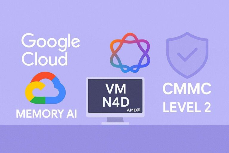 Google Cloud innova con memory AI VM N4D e certificazione CMMC Level 2